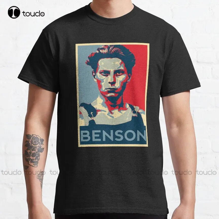 

Классическая футболка с рисунком Ричард Бенсона, индивидуальная футболка для подростков, Футболки унисекс с цифровой печатью, забавная уличная одежда с рисунком, мультяшная футболка