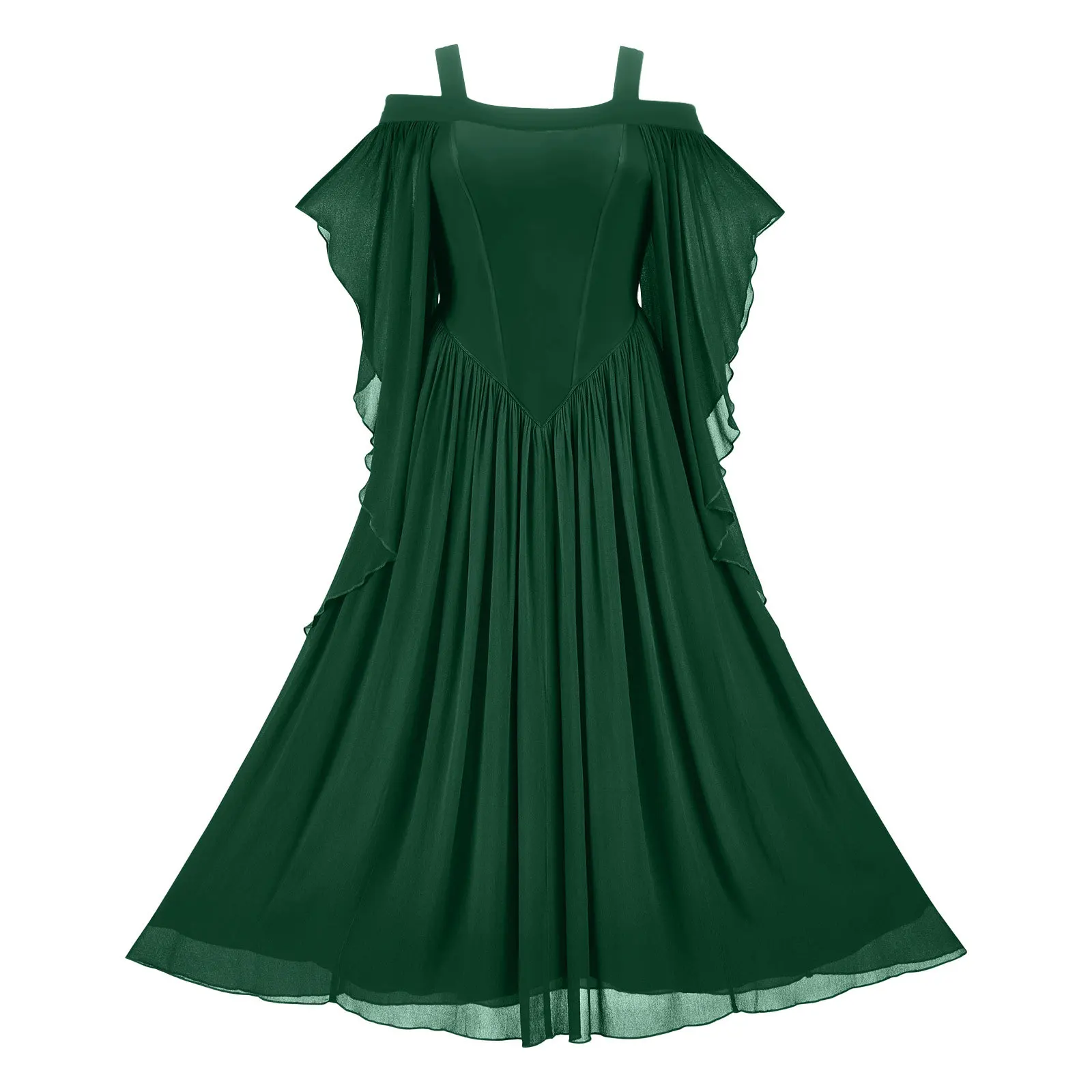 Женское платье в готическом стиле облегающее 90-х для косплея