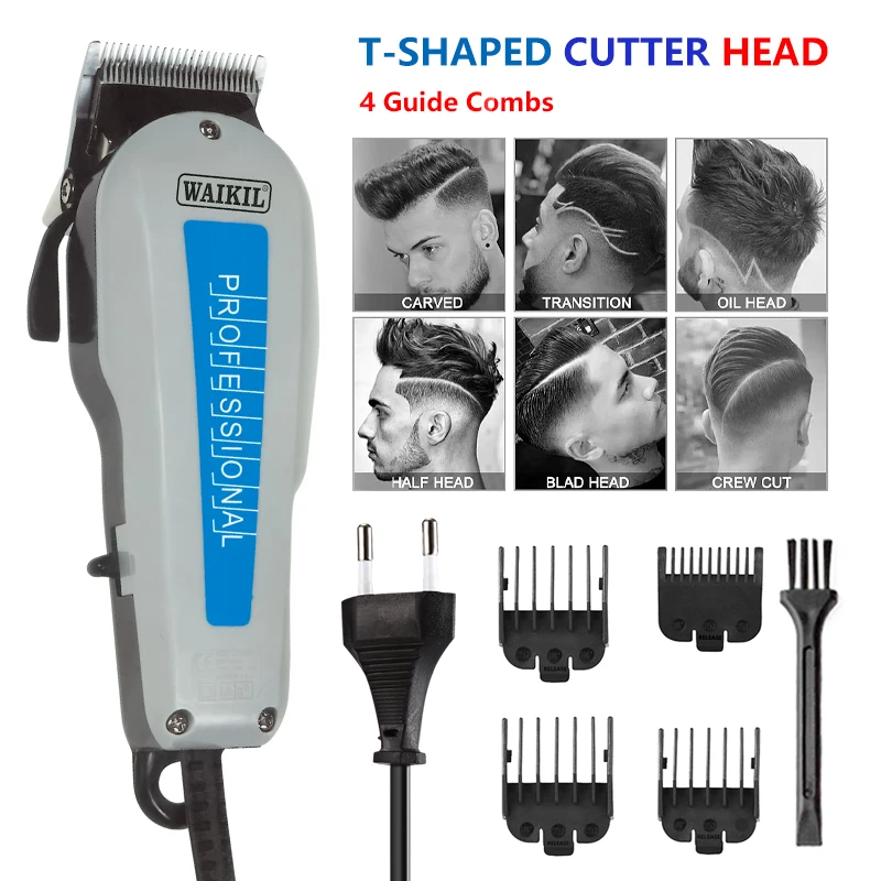 Wired Electric Hair Clipper Professional Barber Engraving ABS Beard Trimmer NEW 2022 Household Cordless Adult Kid Haircut enlarge