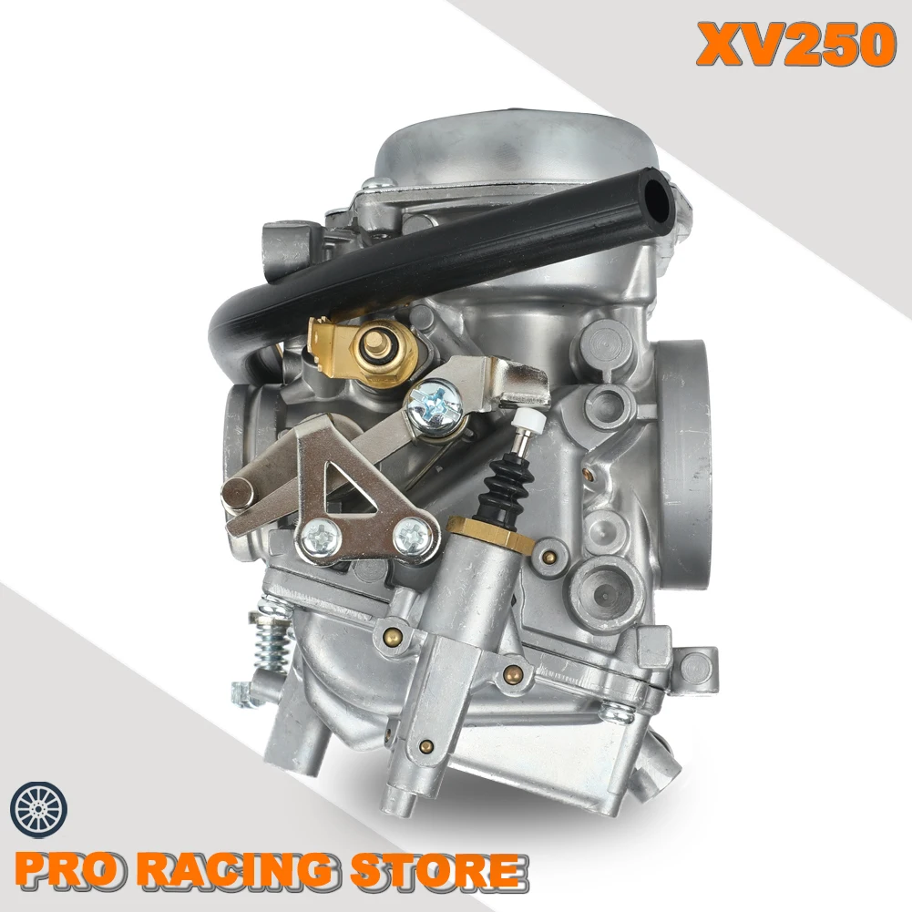 Карбюратор XV250 для Yamaha Virago Route 66 V Star 125 250-1988 XV125 2023-1990 V-Twin Engine Cruiser мотоцикла 26 мм Carb