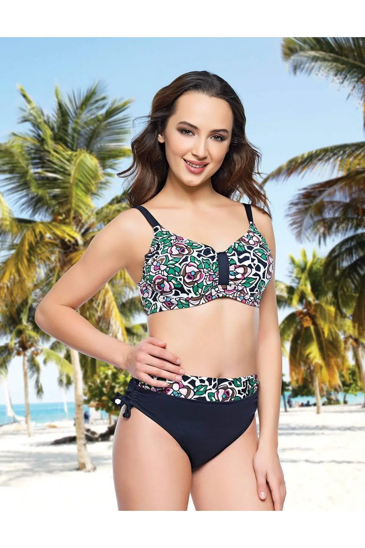 

Women's Bikini Set Swimwear Lady Swimsuit Beach Wear Bathing Suit Sexy Bikini 2022 New Push Up Bikinis Suit