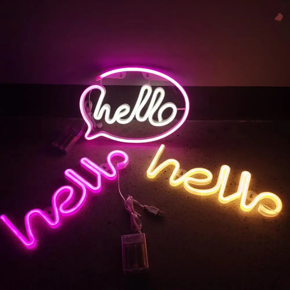 

High-quality Neon Light Neon Sign Lamp for Wall Decoration Unique Shape Usb/battery Operated Led Ornament for Parties Events