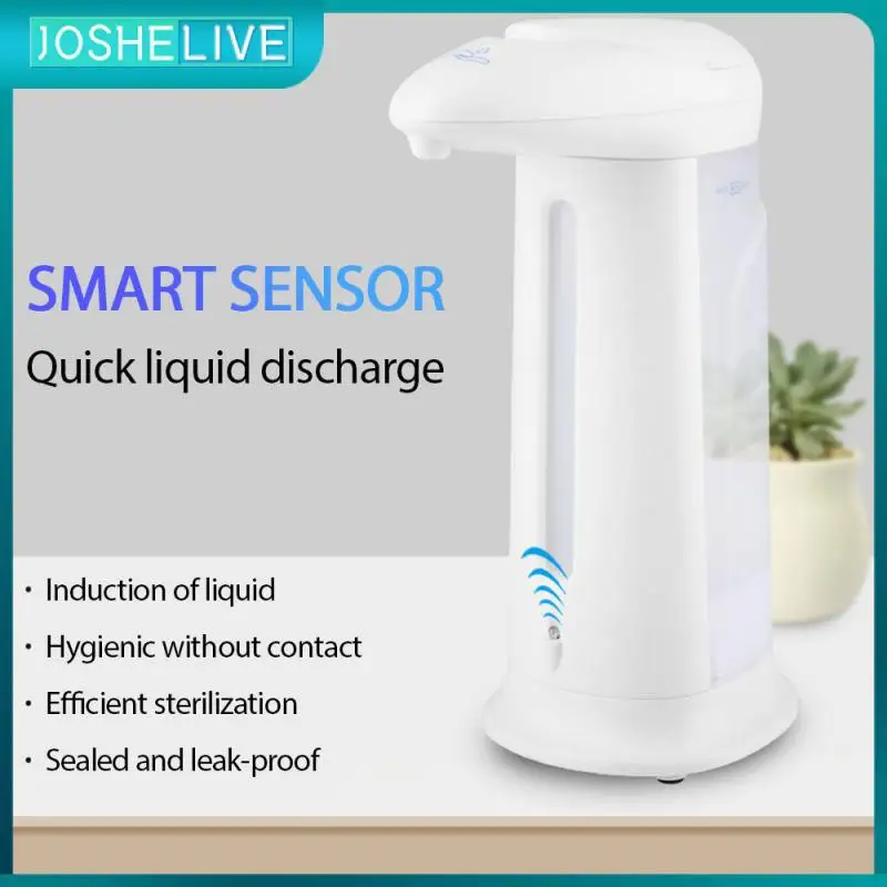 

Dispenser Long Endurance Automatic Induction Sanitizer 330ml Disinfection Soap Dispenser For Hotel Abs Smart Hand Washing Liquid