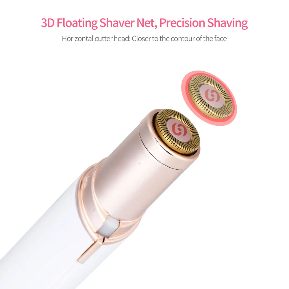 Телевизионная батарея Стиль Перезаряжаемые губная помада эпилятор для ухода за