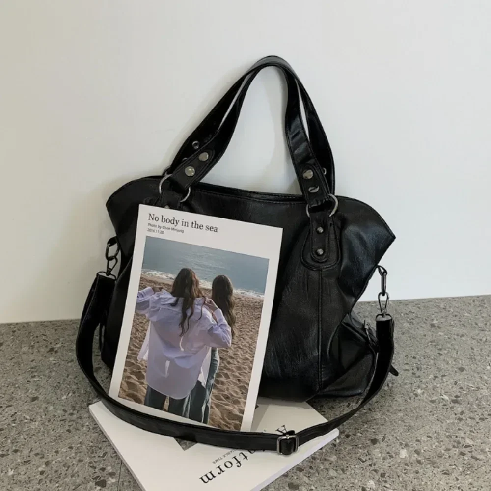 Европейская и американская ретро-Сумка-тоут Мягкая Повседневная универсальная