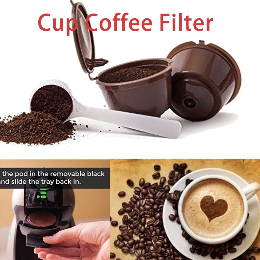 

1 шт., многоразовые капсулы Dolce Gusto для кофе