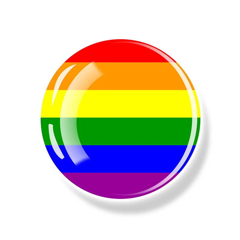 

Радужный стеклянный магнит для холодильника EQJJYPOC