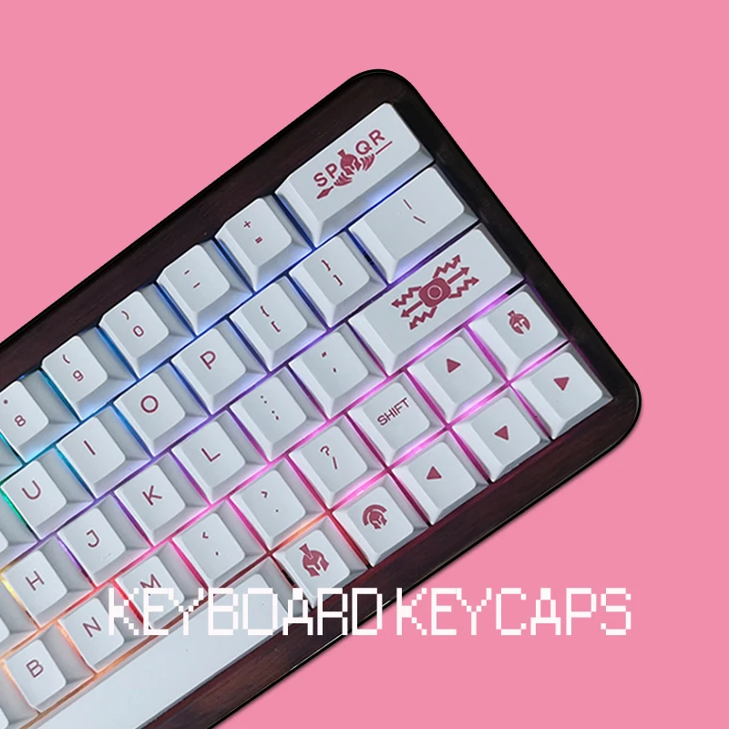 

131 Keys Cherry Profile PBT Keycaps Sublimation Rome Sparta Theme Keycaps for Mechanical Keyboard Personalise Keycap