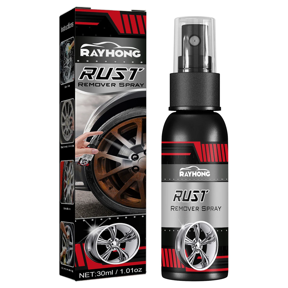 

Новый спрей для удаления ржавчины 30 мл для обслуживания автомобиля быстрое удаление ржавчины Многофункциональный спрей для удаления ржавч...