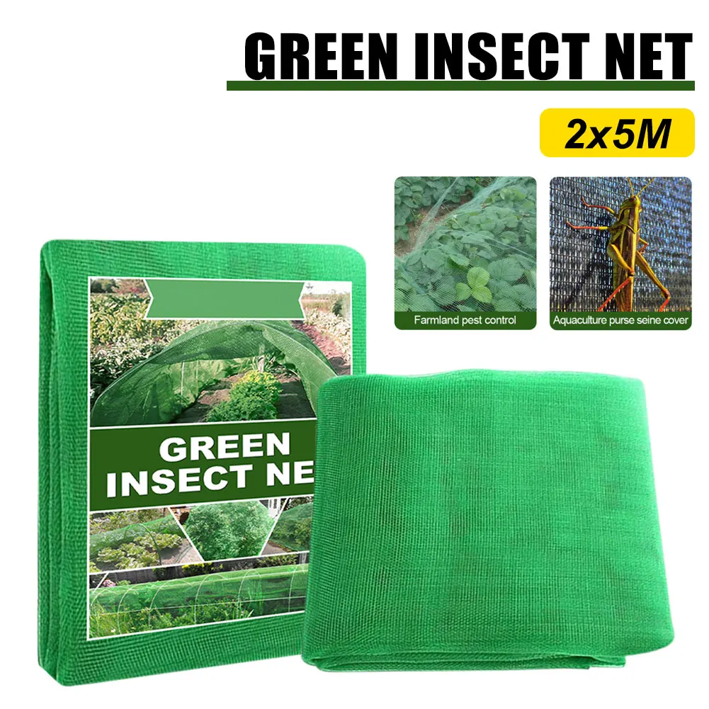

Outdoor Garden Insect Anti Bird Net Vegetable Protection Fine Mesh Mosquito Netting Crop For Fruit Care Cover Planting Gardening