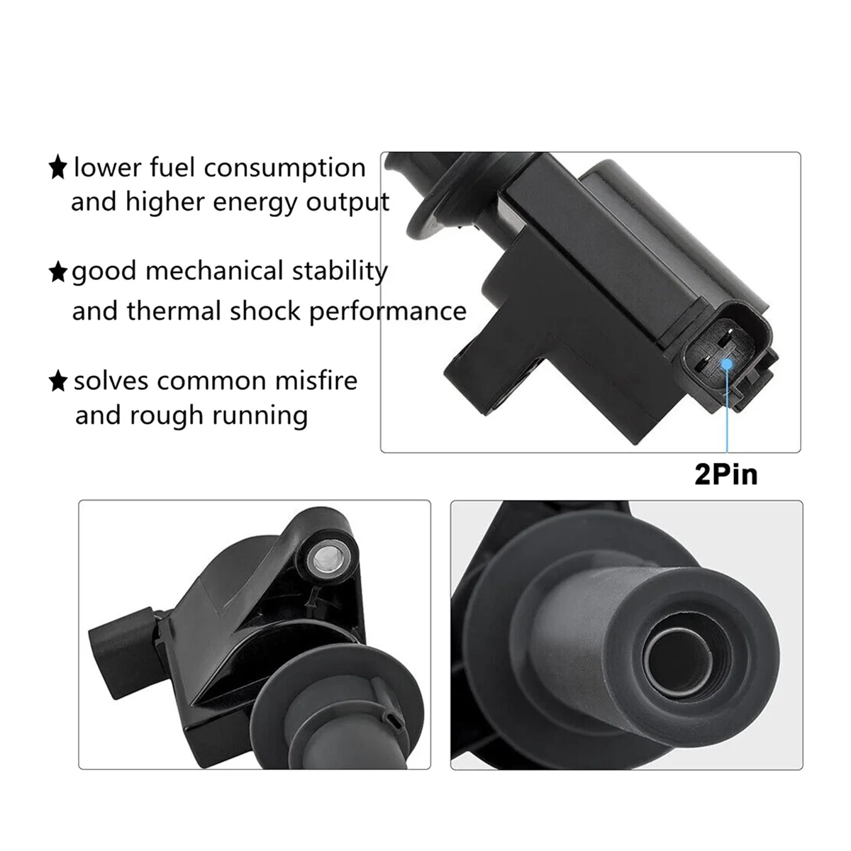 Новая катушка зажигания для Ford Escape Freestyle Taurus Mercury 2M2Z-12029-AC 8M2E-12A366-AA 6 шт.