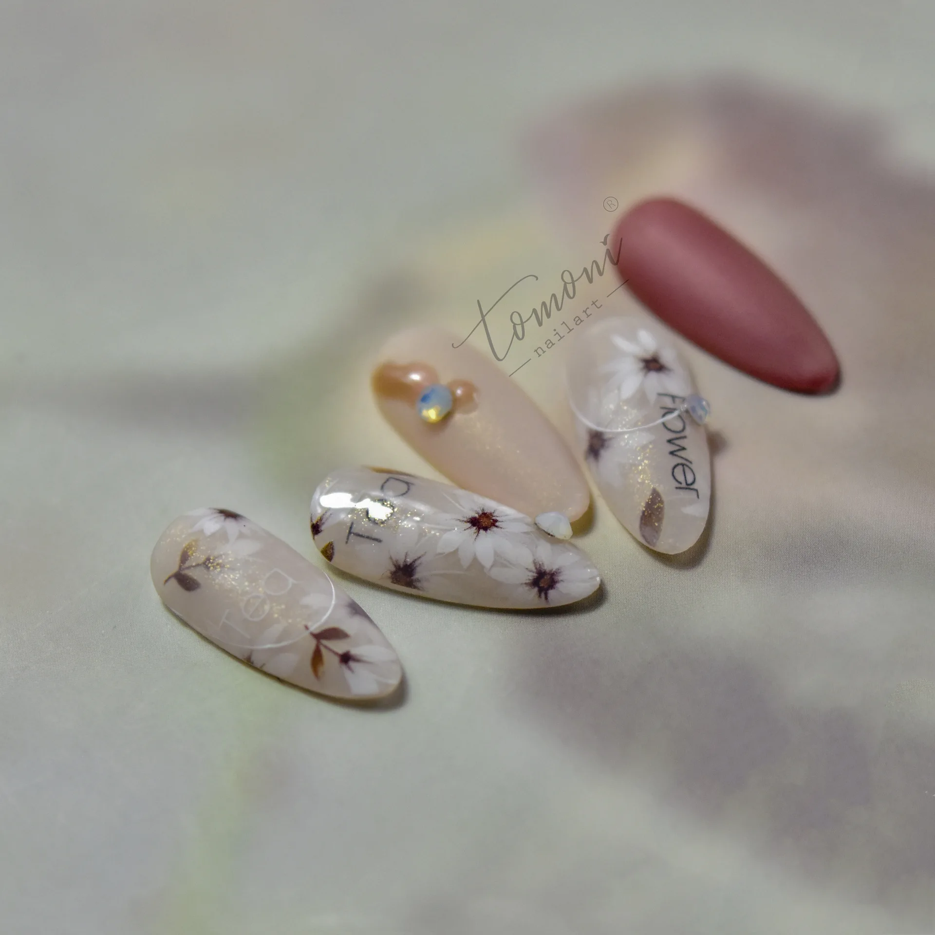 1 лист наклеек для ногтей высокого качества тонкий и прочный белый