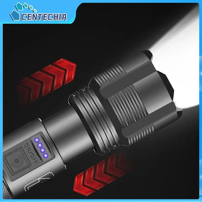 

XHP50/XHP70 Multi-function Glare Flashlight Mini Torch Lanterna Tactical Flashlight Zoomable Waterproof Protable Outdoor Camping