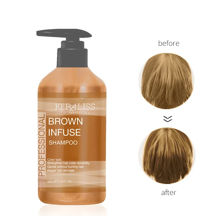 Shampoo Brown Fixed Color  After Dyed  Lasting Nourishing Hair Correction And Makeup Red Blue Pink