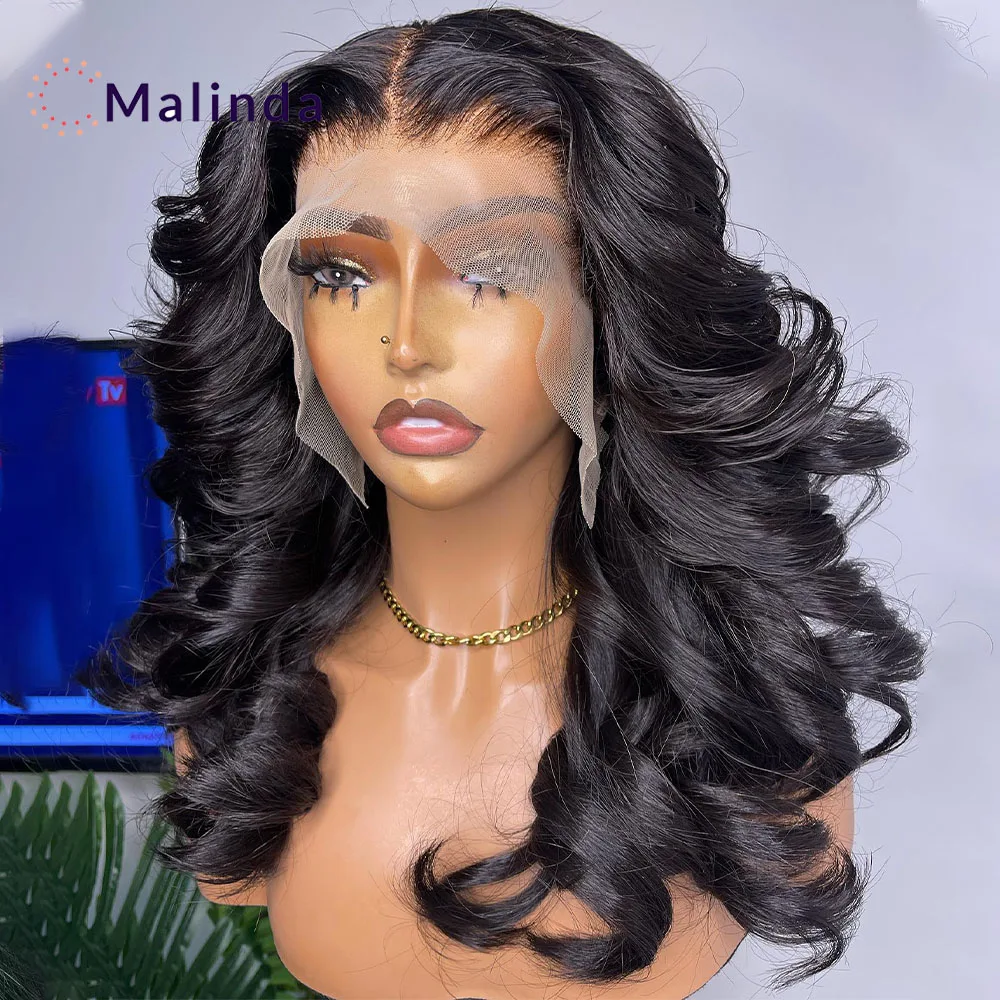 Парик с двойным рисунком плотность 250% 13x4