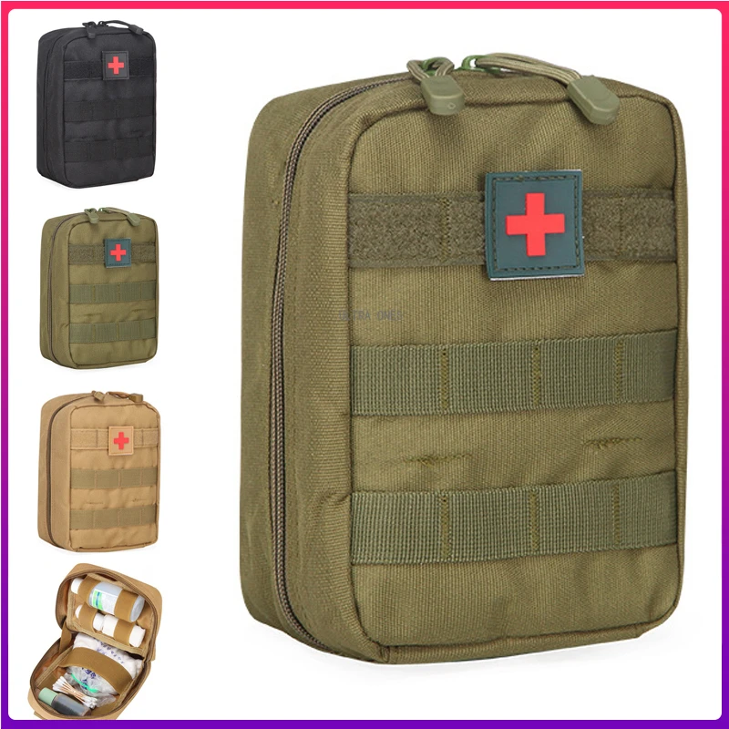 

Tactical Medical Pouch Empty Military First Aid Molle Pouch Bag for Camping Hiking Travel Hunting Emergency Survival Tool Pack