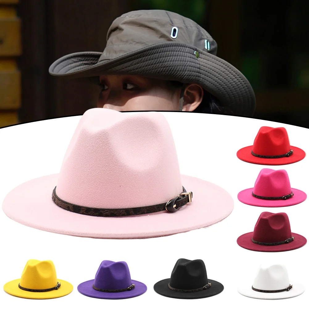 Рисунок 3 - Разноцветная фетровая шляпа с плоскими