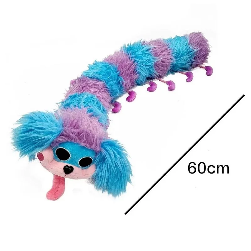 

60cm New Pj Pug A Pillar Plush P Caterpillar Peluche Animal Stuffed Toy Doll Gift For Kids Horror game