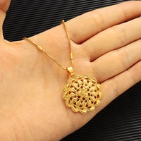 bangrui fashion gold plated necklace for women man pendant hanging chain choker necklace valentines day gift jewelry