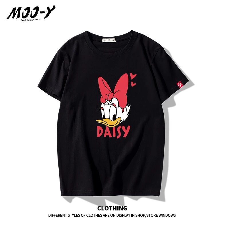3D Printed New Short Sleeve T-Shirt Disney Stitch Daisy Duck Men Women Children Streetwear Boy Girl Kids Pullovers Casual Tops images - 6