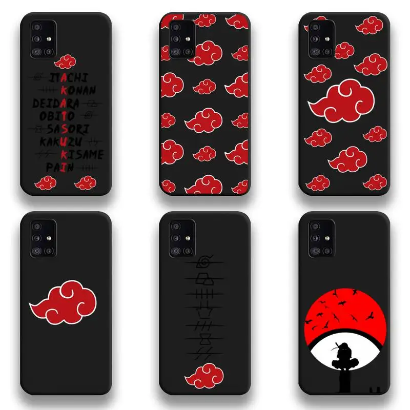 

Anime N-Narutos-Akatsukis Phone Case For Samsung Galaxy A52 A21S A02S A12 A31 A81 A10 A20E A30 A40 A50 A70 A80 A71 A51 5G