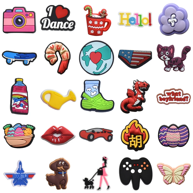 

Украшения для обуви Crocs, шармы для обуви, подарки, аксессуары для обуви для мальчиков, для девочек, женщин, очаровательный комплект для мужчи...