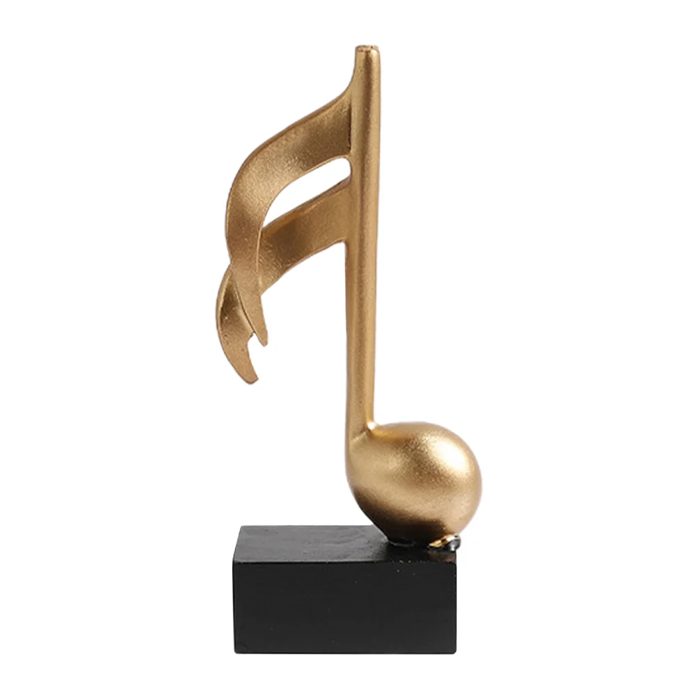 

Note Model Music Decor Ornament Notes Desktop Adornment Resin Craft Decoration Household