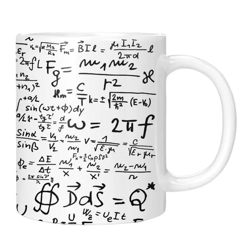 Забавная кружка математическая простые креативные чашки для молока математики