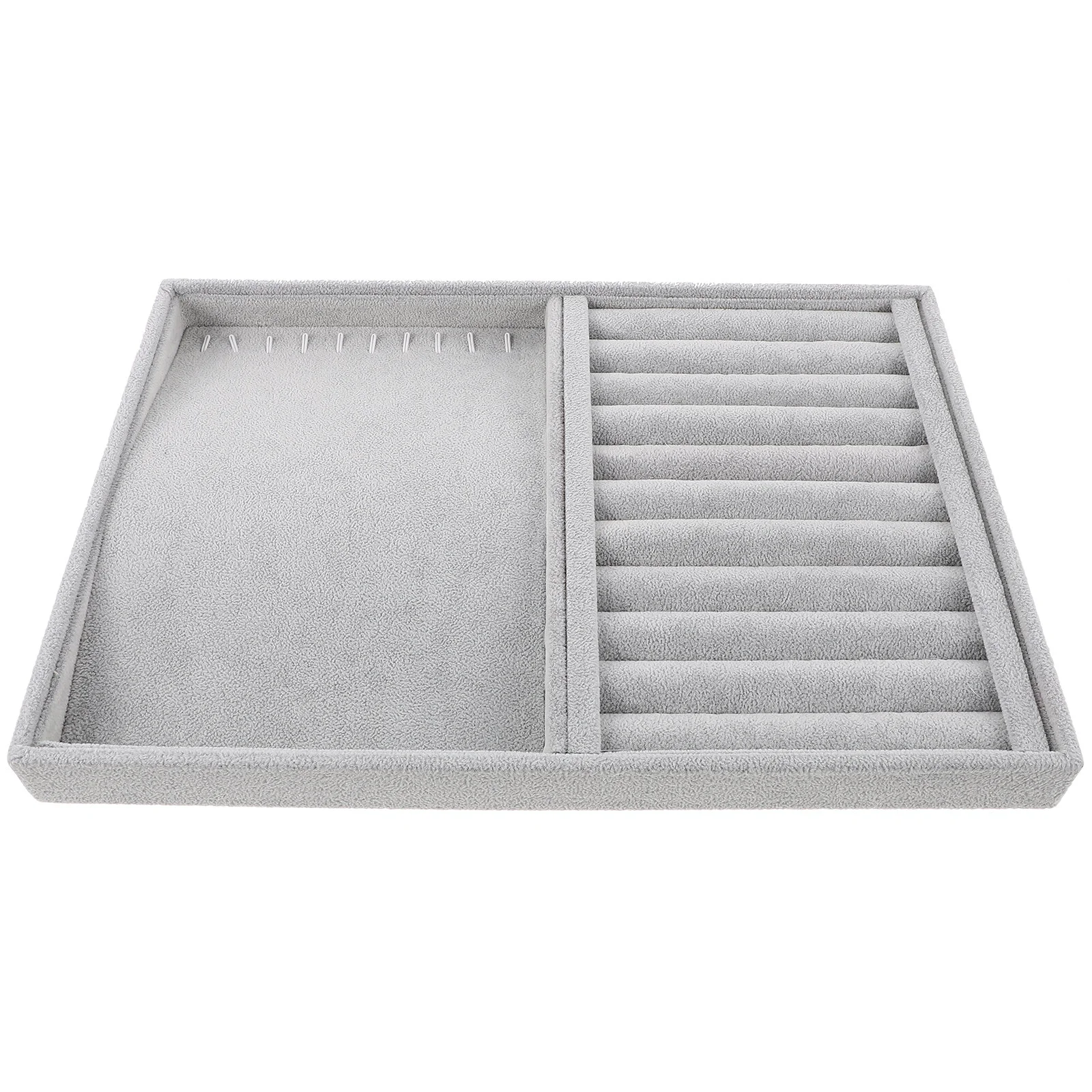 

Drawer Compartments Jewelry Tray Ring Organizer Holder Rings Display Plate Earring