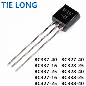 50PCS BC337-40 TO92 BC337 TO-92 NPN BC337-16 BC337-25 BC327-16 BC327-25 BC327-40 BC328-25 BC328-40 BC338-25 BC338-40 transistor