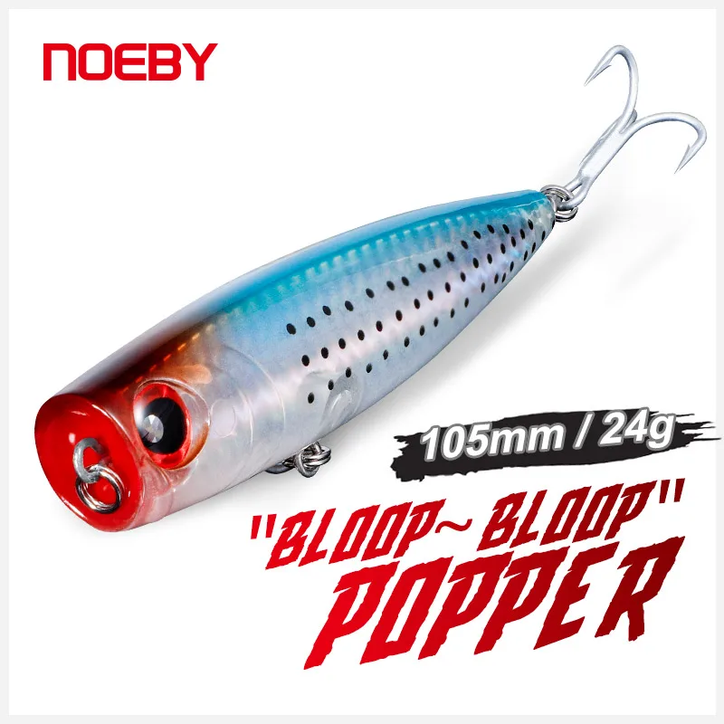 Рыболовная приманка Noeby Topwater Popper 105 мм 24 г воблер искусственная