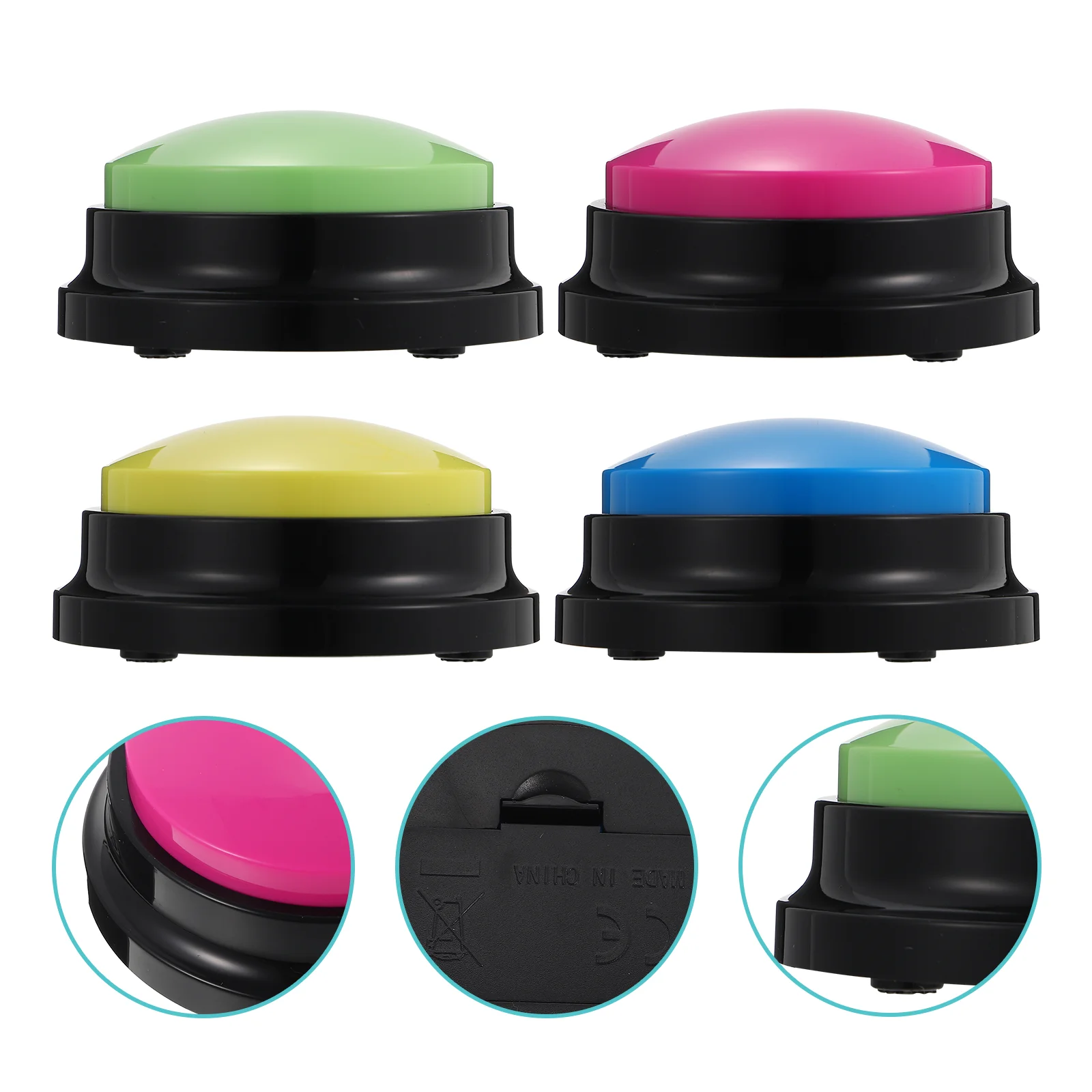 

Dog Button Buttons Talking Buzzer Training Buzzersrecordablerecording Pet Set Answer Sound Dogs Voice Noise Interactive Game