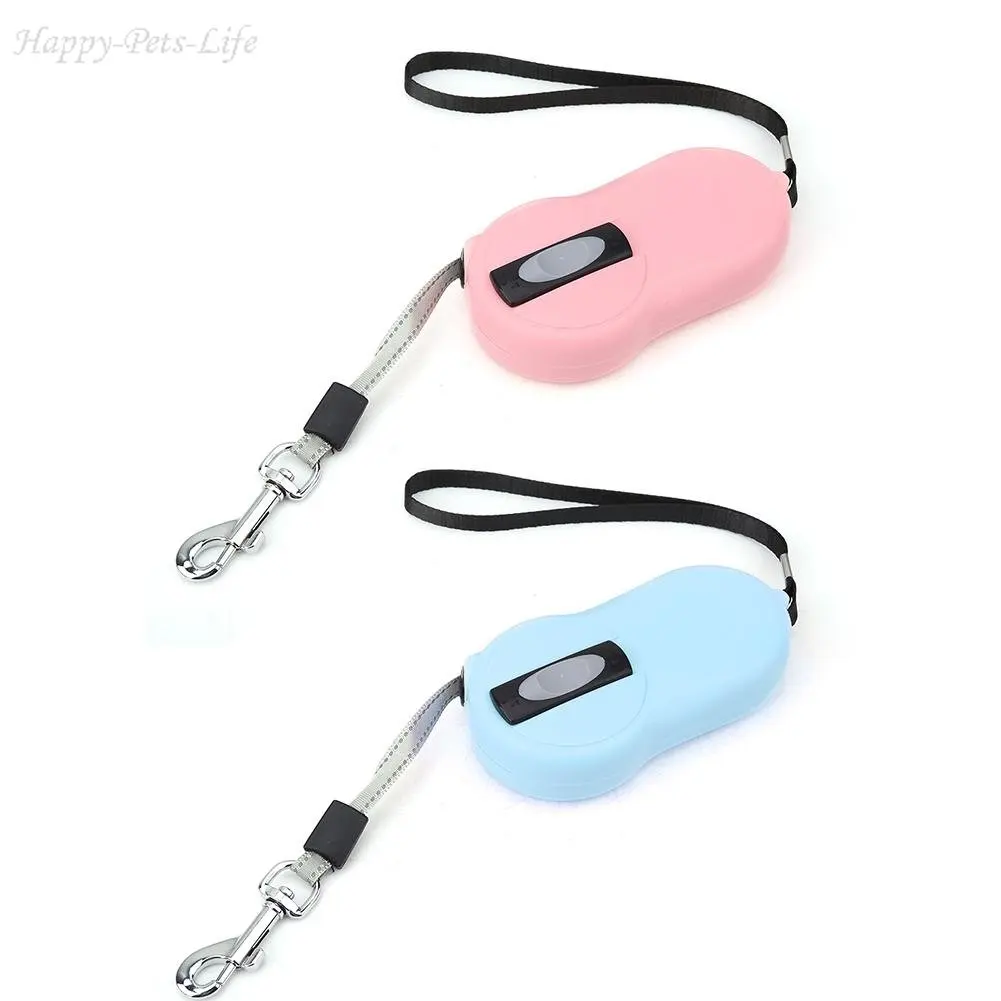 

2M Retractable Dog Leash Automatic Extending Nylon Puppy Dog Leashes Lead Pet Walking Running Leash Traction Rope For Cats Dogs