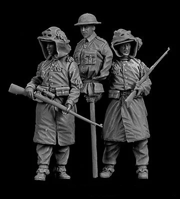 

1/35 Scale Die-cast Resin Figure British Sniper Suit Model Assembly Kit Diorama Assembly Model Unpainted