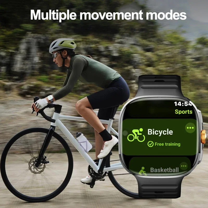 Android 10 Smartwatch 2,4-дюймовый HD AMOLED-экран 16 ГБ + 256 ГБ ОЗУ 2100 мАч GPS WIFI NFC Tiktok Google APP Загрузка 4G5G Smart Watch (art.: 3920d3f0bddea) - 3920d3f0bddea