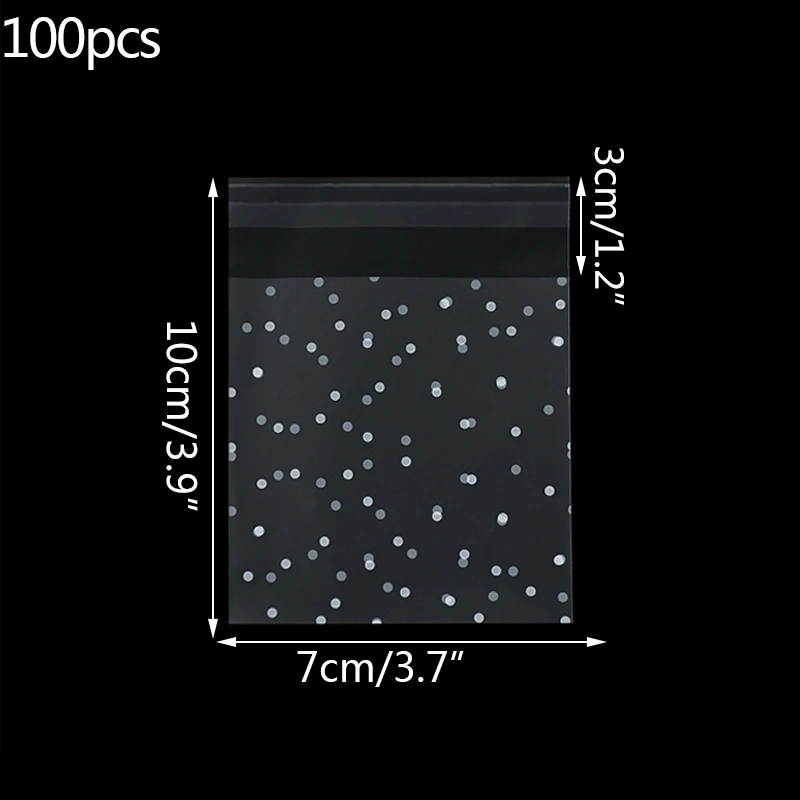

Прозрачные пакеты для конфет YONGSNOW, 100 шт.