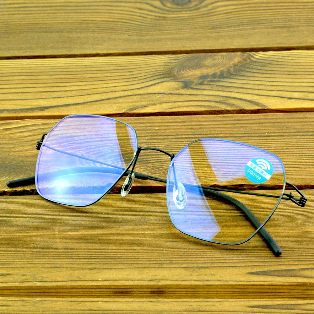 Клара Vida Anti Blue Ray Компьютерная защита глаз Негабаритные тонкие очки