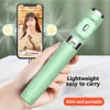 Bluetooth Handheld Smartphone Stabilizer Mobile Phone Selfie Stick with Fill Light Holder Tripod For iPhone Huawei Xiaomi 2