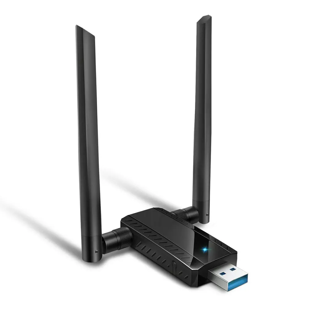 

1900Mbps Wifi Adapter USB3.0 Dual Band Mini Utral-Fast External WI-FI Receiver 802.11b/g/n Destop Game Speed-up Network Card