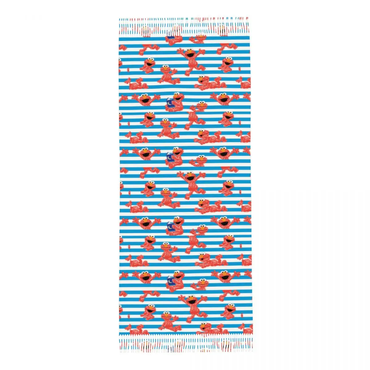 Печенье монстр карандаш Elmo полосатый узор шаль обертка женский зимний большой