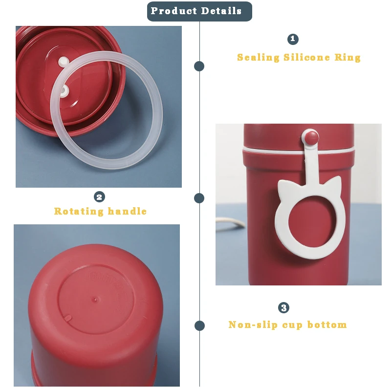 Чашка для завтрака герметичный изолированный контейнер хранения супа и еды