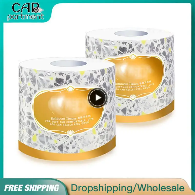 

10 rolls Car Tissue Universal Soft Toilet Towel Paper Household Office Auto Three-layer Table Napkin Towel Car Accessories