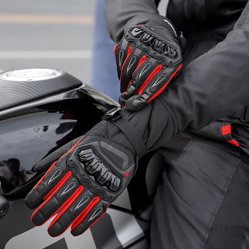 

BSDDP Motorcycle Motocross Gloves Windproof Waterproof Riding Gloves Touch Screen Gloves Winter For Ducati 749 999 1098 1198 S R