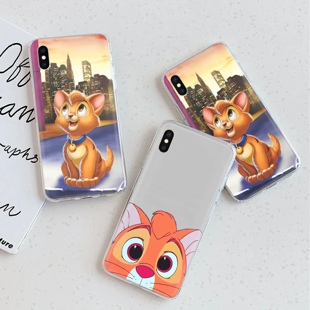 

Oliver and Company Transparent Phone Case for Tecno Camon 15 16 17 17P 18 Premier 18I 18T 18P Spark Go 5 6 AIR 7 7P Pro