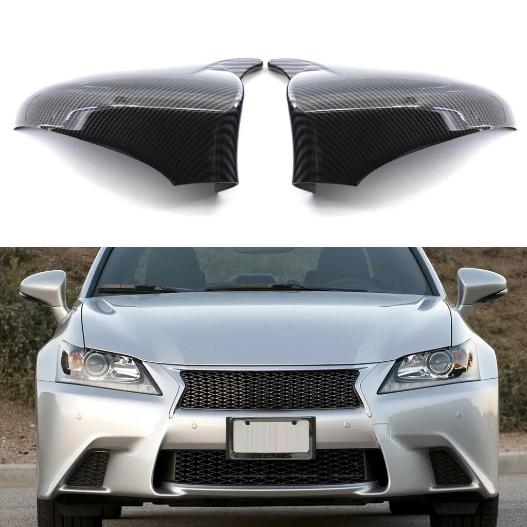 Крышки для бокового зеркала заднего вида автомобиля, замена для Lexus GS L10 ES XV60 RC / RC F sport IS XE30