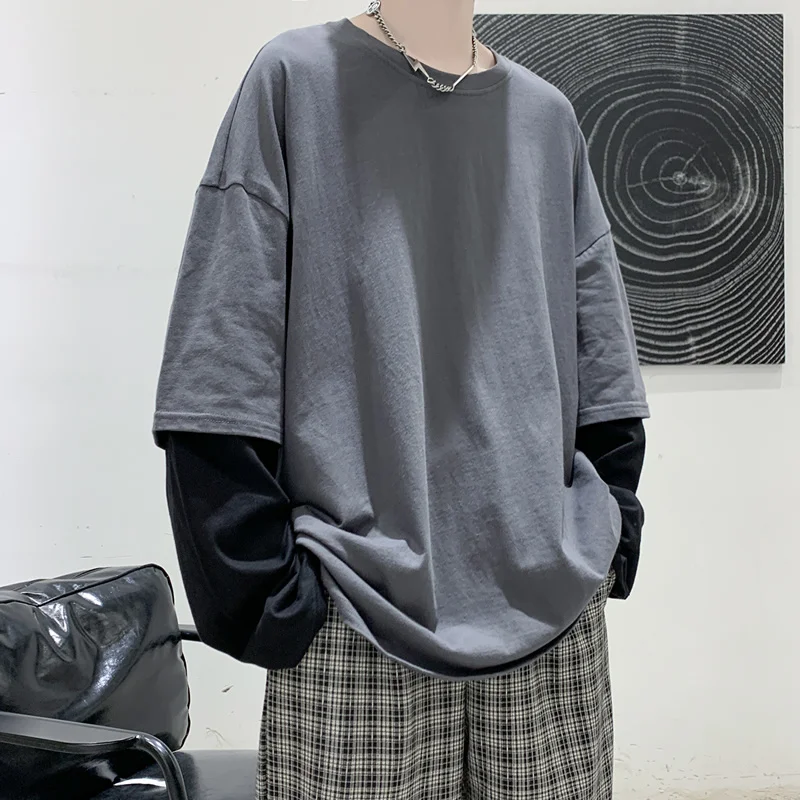 Solid Color 2023 Oversized Patchwork Men Hoodies Sweatshirts Streetwear Black Hoodie Women Hip Hop