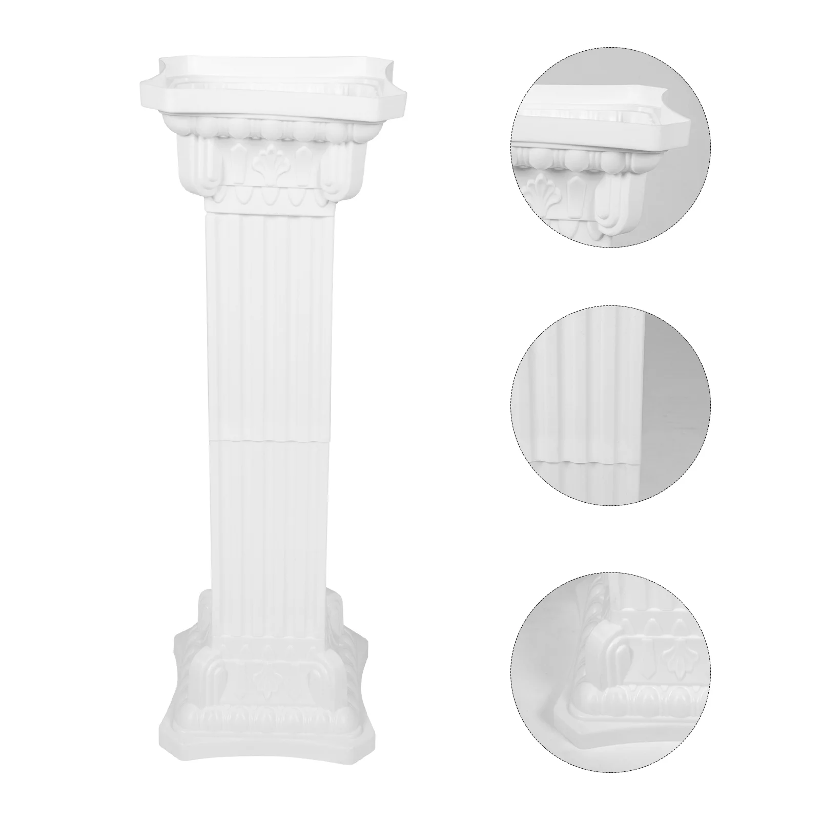 

Roman Column Pillar Greek Wedding Columns Flower Stand Statue Pillars Garden Outdoor Holder Road Decorations Flowerpot Clearance