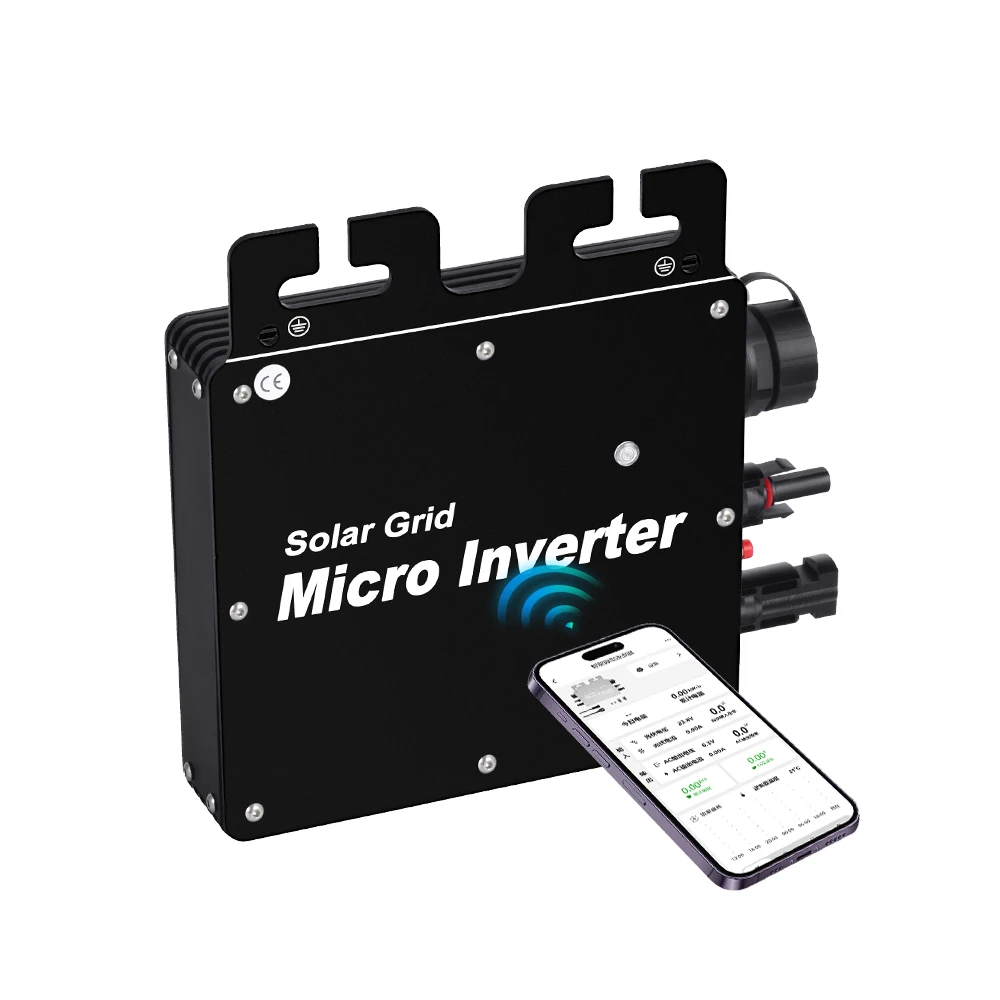 Солнечная сетка микро инверторная система на сетке 400 Вт связь в режиме WIFI