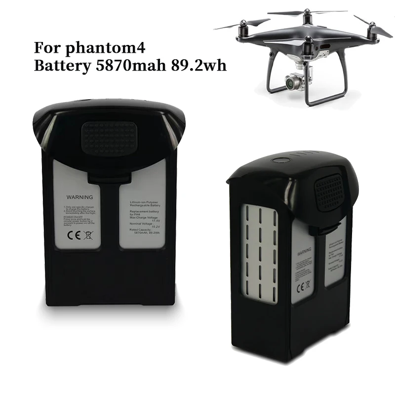 

NEW For DJI Phantom 4/Advanced/4Pro FPV Quadcopter RC Drone 15.2V 5870mAh Intelligent Spare Flight LiPo Battery Replacement