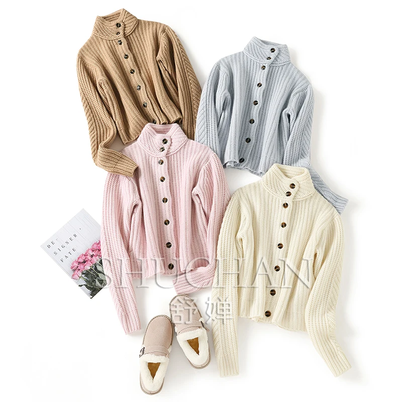 Рисунок 3 - Женский кашемировый свитер с воротником-стойкой